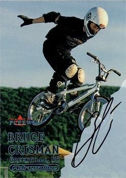 2000 Fleer Adrenaline - Autographs #A Bruce Crisman Front